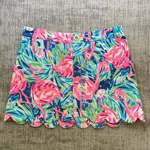 Lilly Colette Skort in Multi Flamenco Beach